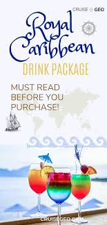 Royal Caribbean Drink Package New Guide Caribbean Drinks Royal Caribbean Royal Caribbean Cruise