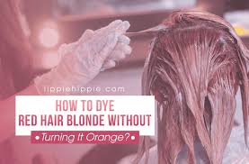 Hair turns orange for one key reason: How To Dye Red Hair Blonde Without Turning It Orange