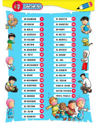 Makna yang terkandung dalam setiap nama juga adalah makna. Seri Komik Asmaul Husna 2 Toko Online Gema Insani