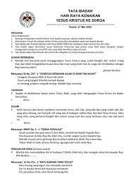 Pada dasarnya ibadah atau liturgi minggu palma ini terbagi menjadi tiga bagian. Liturgi Ibadah Natal Anak Sekolah Minggu Gki Di Papua Liturgi Ibadah Natal Anak Sekolah Minggu Gki Di Papua Lepas Dari Dosa Karena Firman