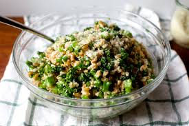 I always make my own vinaigrettes, and my pantry is full of different varieties of oils and vinegars. Broccoli Rubble Farro Salad Smitten Kitchen