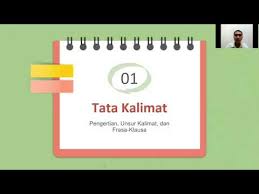 Kalimat komunikatif ialah kalimat yang memenuhi persyaratan: Tata Kalimat Kalimat Efektif Atau Komunikatif Youtube