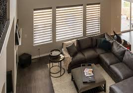 Open floor plan homes are designed for active families. Hunter Douglas Window Treatment Ideas Denver Area Homes