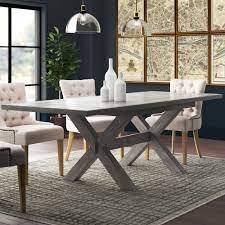 Free shipping on most dining room sets. August Grove Kensworth 38 Trestle Dining Table Reviews Wayfair