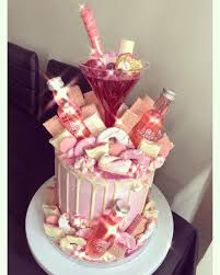 Rose Gold Pink 18th Birthday Cake Ideas Female Pin On Cakesss