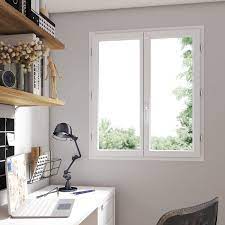 J'estime le prix des mes travaux en 5 minutes chrono ! Fenetre Pvc Brico Essentiel Blanc H 115 X L 100 Cm 2 Vantaux Tirant Droit Leroy Merlin