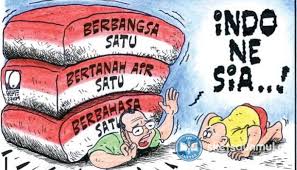 Bhinneka tunggal ika, sebagai semboyan negara indonesia. Sumpah Pemuda Pemersatu Bangsa Sketsa Universitas Mulawarman