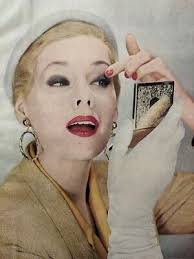 50's Erwin Blumenfeld Photographed Beauty Editorial Clipping 1953
