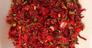 تبولة الشمندر البنجر بالصور من Nsaym Recipe Food Vegetables Cabbage