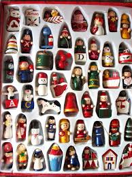 Vintage 70s Wooden Christmas Ornaments Hand Painted Set Of 49 Christmas Tree Decoration Santa Claus Frosty The Snowman Wooden Christmas Decorations Wooden Christmas Ornaments Wood Christmas Ornaments