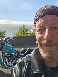 Riding to Long Beach in foggy weather