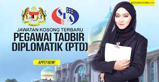 Tugas sebagai pegawai tadbir diplomatik sebagaimana dirujuk dalam laman web spa adalah; Jawatan Kosong Pegawai Tadbir Diplomatik Ptd 2019