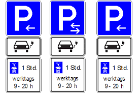 Flachform schraubbefestigung (bohrung notwendig) detailansicht: Sonderparkplatze Fur E Kfz Polizei Hamburg