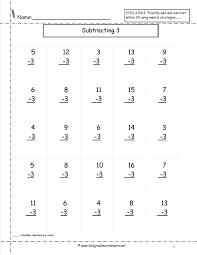 Single Digit Subtraction Fluency Worksheets Free Math Worksheets 2nd Grade Math Worksheets Subtraction Worksheets