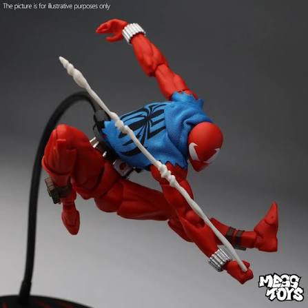 Mua bán (NEW) MESS TOYS SCARLET HERO SPIDER-MAN BLUE SUIT 1/12 BL