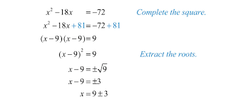 What is the completing the square formula? Completing The Square