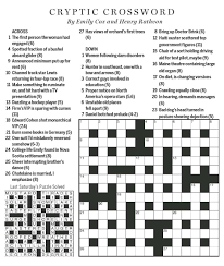 Crossword clues for the word: National Post Cryptic Crossword Forum April 2017