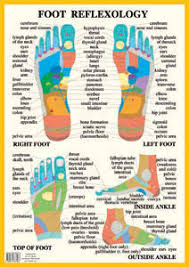 foot hand reflexology charts