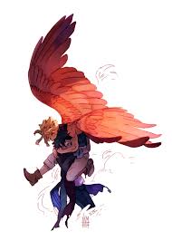 Cuddles and comfort at the fireplace~[boyfriend,roleplay hawks asmr bnha hawks x listener. Searching For Hotwings