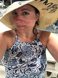 Nakoma and i showing off yet another lace dress I found today for 10. Goes  well with the hat. A bit tight but I am working to lose the weight.