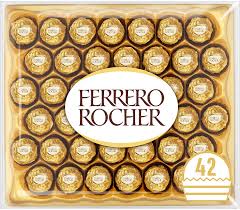 Christmas gift ferrero rocher chocolates presented in luxury gift box. Ferrero Rocher Chocolate Gift Box 42 Chocolates Amazon Co Uk Grocery