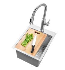 When it comes to the kitchen, the sink is one of the most important elements. Starstar Workstation Ledge Top Mount Drop In 304 Stainless Steel Luxury Single Bowl For Kitchen Yard Office Bar Laundry Sink 15 X 20 Buy Online In Bahamas At Bahamas Desertcart Com Productid 190730046
