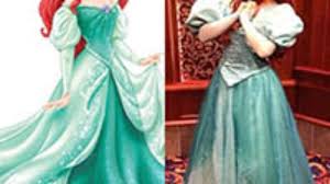 They only had one size s, i got it anyway, but i think that a larger size would fit me better. Princesses Disney La Nouvelle Robe D Ariel