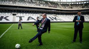 It has a capacity of 41,188 spectators. President Erdogan Opens New Besiktas Stadium In Istanbul