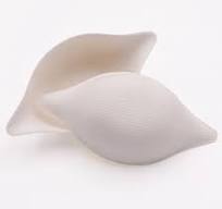 Biodegradable Sugarcane Lemon Shape Mini Tableware Fruit Dish Disposable Bagasse Paper Dish Salad Sauces Tray