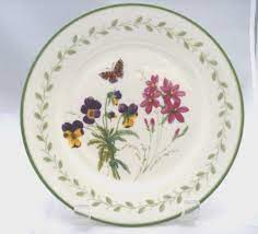 Gibson dish floral pattern yellow flowers. 28 Flowers Design Decorative Dinner Plates Ideas Flower Plates Plates Dinner Plates