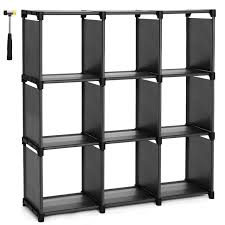 A leaning ladder shelf is a storage with style! Grey Clewiltess 9 Cube Diy Storage Bookcase Bookshelf For Kids Home Furniture Storage Shelves Closet Organizer Rack Cabinet For Bedroom Living Room Office Office Furniture Accessories Cabinets Racks Shelves Svanimal Com