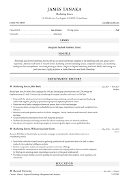 University student internship cv template. Marketing Intern Resume Writing Guide 12 Resume Templates 2020