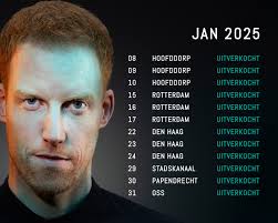 Januari, daar gaan we! Dit is de maand van de officiële première in Den  Haag, dus dat heeft stiekem toch ook iets spannends, maar vooral vet veel  zin in! Wanneer ben jij