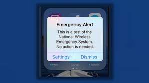 National Emergency Alert Test Will Sound Off Phones Tvs Radio Wednesday Wnwo