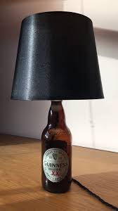 Lamp 4 Guinness Beer Bottle Reciclaje Botellas De Vidrio Botellas De Vidrio Lamparas Con Botellas