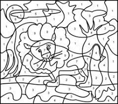 Terrific color by number worksheets for adults coloring pages free. Animals Coloring Pages