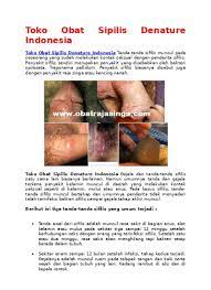 Sifilis sekunder sifilis jenis ini ditandai dengan munculnya ruam pada tubuh. Toko Obat Sipilis Denature Indonesia