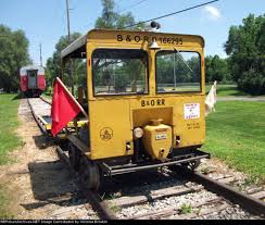 B O 166295 Mow Speeder Baltimore And Ohio Railroad Model Train Scenery Old Trains