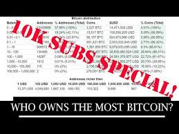 Real time bitcoin price (updates every 10 minutes): Who Owns The Most Bitcon Who Is Satoshi Nakamoto Youtube