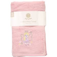 You can never have too many bath towels. Dymples Princess Baby Bath Towel Pink Big W