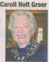 Carroll Clark Holt Greer (1928-2017)