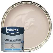 Emulsion mostly refers to paint used for walls and ceilings. Wickes Chalk White No 130 Vinyl Matt Emulsion Paint 2 5l Wickes Co Uk