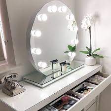 Bestope makeup mirror 8.5 lighted makeup mirror with lights,7x magnifying mirror with 60 led lights, 3 color lighting modes, dimmable touch screen, double sided light up mirror 1,248 $35 99 ($35.99/count) Pin On Decor