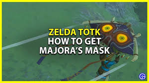 Majora'S Mask I Made Of My Kid Out Of Cardboard. : R/Botw