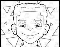 Find printable alphabet letter patterns, blank chore charts, and coloring pages for kids. Person Coloring Page Etsy