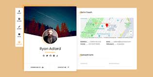 Ryan - vCard / Resume / CV Template by beshleyua | ThemeForest