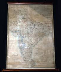 INDIA: Map of India Constructed with ...