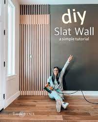 Next, create a lower shelf to store flower and vegetable flats. Diy Midcentury Modern Slat Wall Tutorial