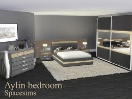 The Sims Resource Aylin Bedroom By Spacesims Sims 4 Downloads Sims House Sims 4 Bedroom Contemporary Bedroom