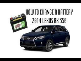 View all 2012 lexus rx 350 manuals. How To Install Replace A Car Battery Lexus Rx350 Diy At Home Easy Fix Youtube